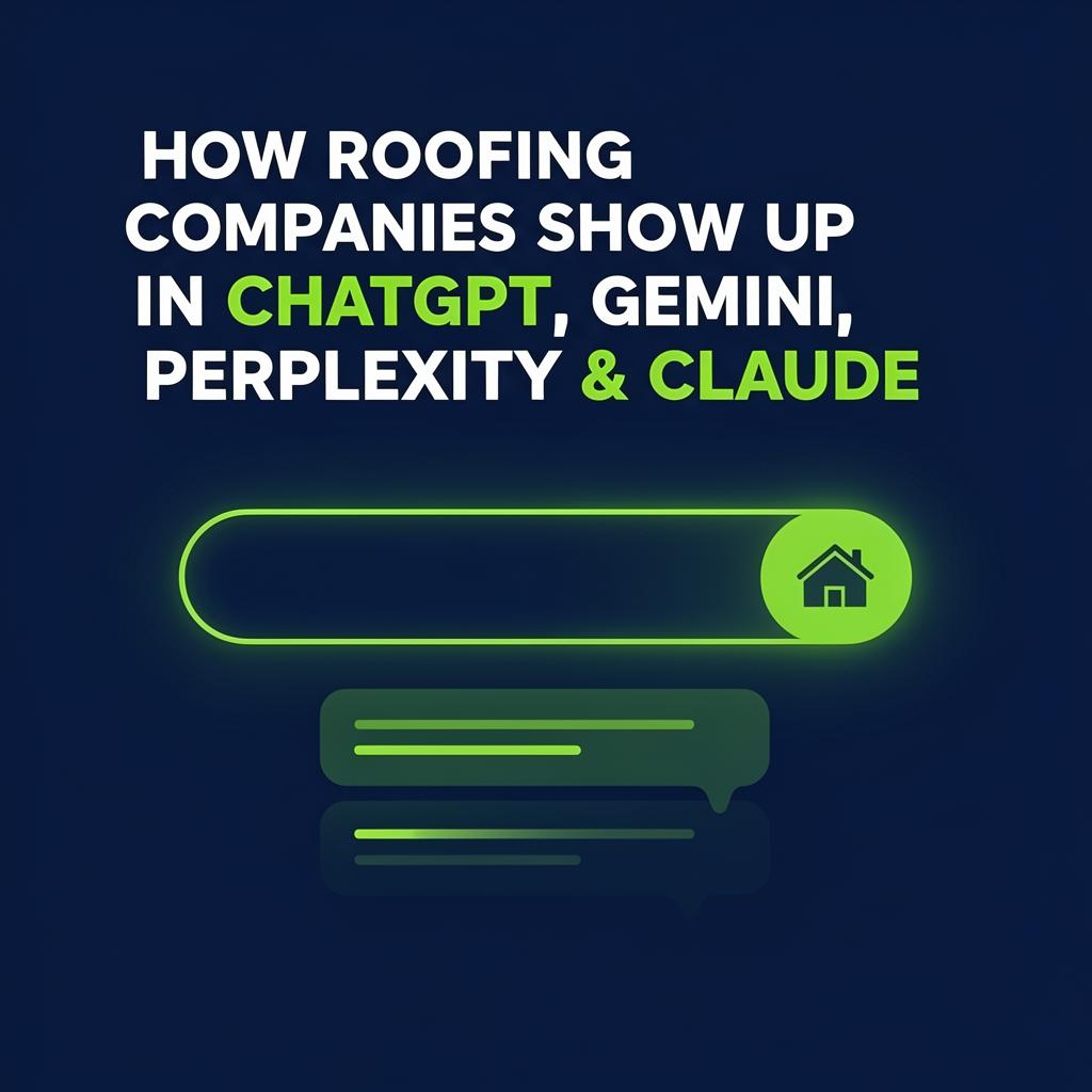How Roofing Companies Show Up in ChatGPT, Gemini, Perplexity & Claude