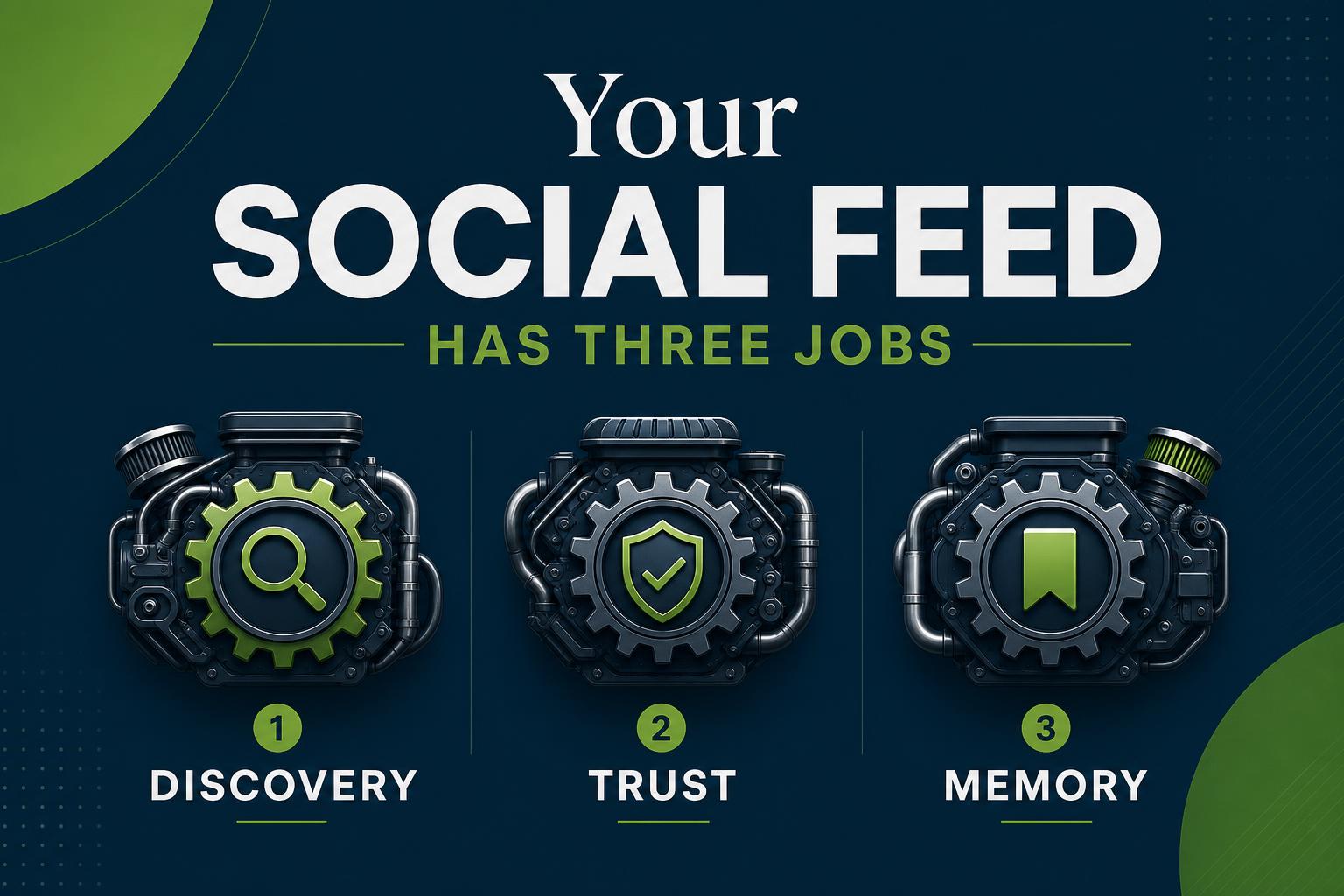 Your Social Feed Has Three Jobs. Most Home Services Businesses Only Do One.