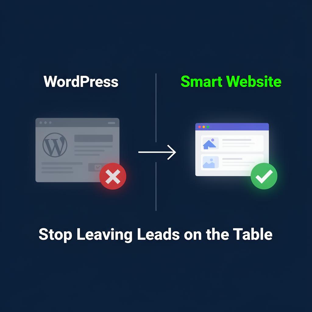 Why Roofing Companies Should Ditch WordPress and Upgrade to Smart Websites